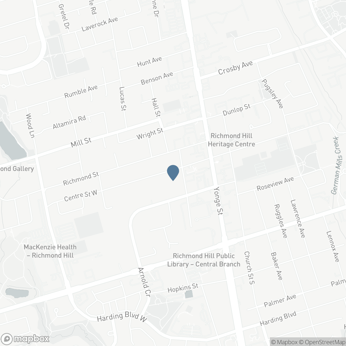 62 CENTRE STREET W, Richmond Hill, Ontario L4C 3P7